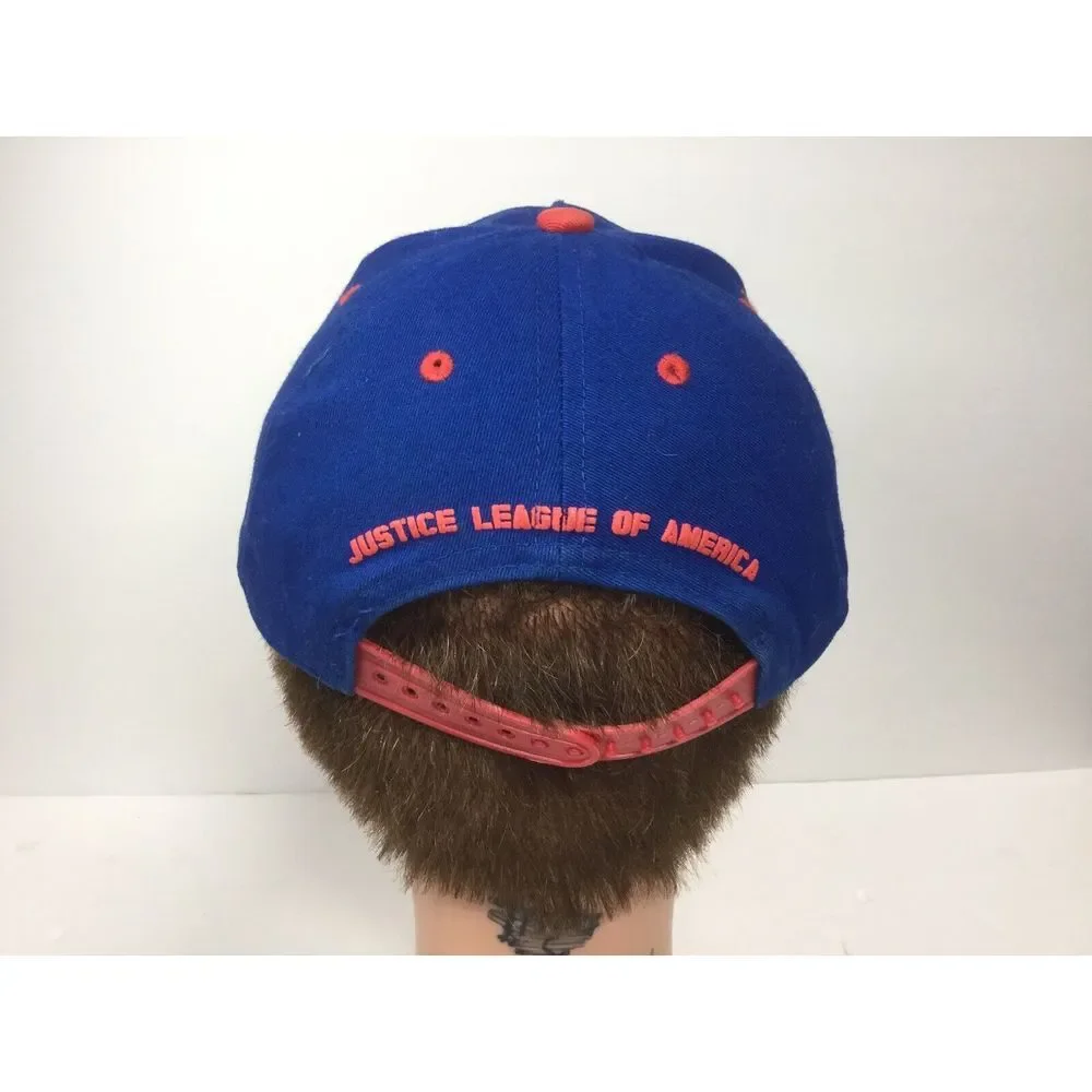 JLA Justice‎ League America Youth Hat DC Comics StrapBack Baseball Cap